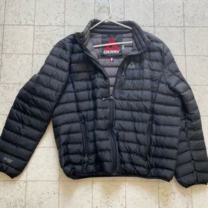 MENS Black thin puffer jacket. Size XXL.